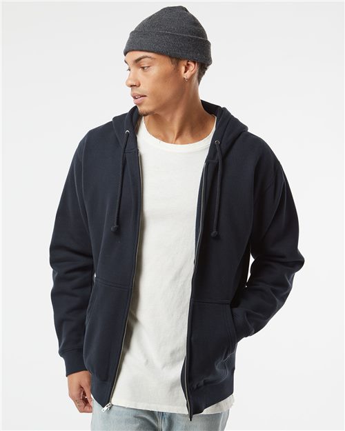 Heavyweight Full-Zip Hooded Sweatshirt