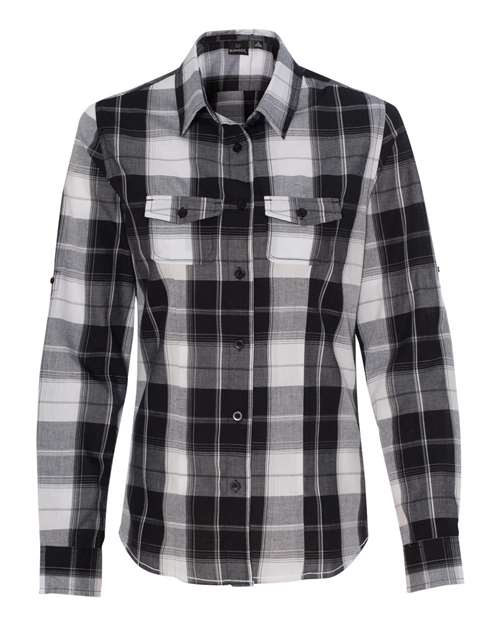 Women's Long Sleeve Plaid Shirt