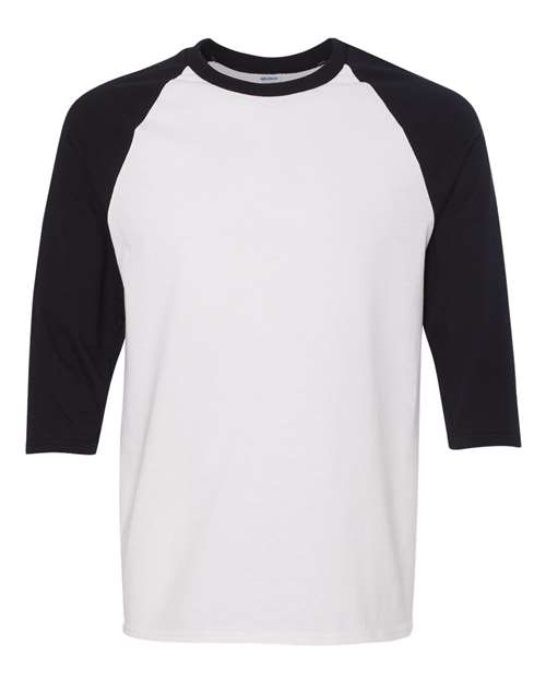 Heavy Cotton™ Raglan Three-Quarter Sleeve T-Shirt