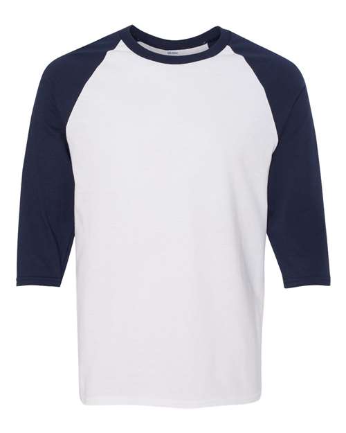 Heavy Cotton™ Raglan Three-Quarter Sleeve T-Shirt