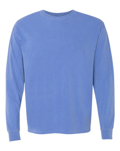 Garment-Dyed Heavyweight Long Sleeve T-Shirt