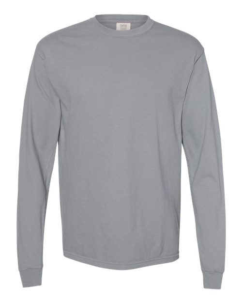 Garment-Dyed Heavyweight Long Sleeve T-Shirt