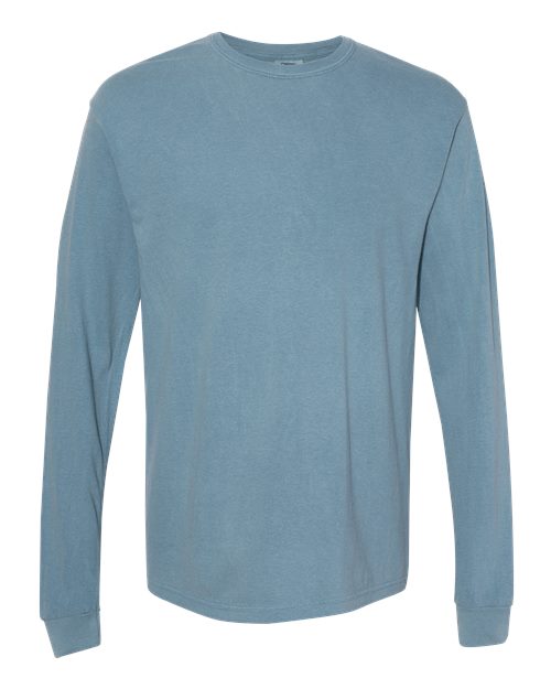 Garment-Dyed Heavyweight Long Sleeve T-Shirt