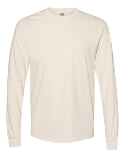 Garment-Dyed Heavyweight Long Sleeve T-Shirt