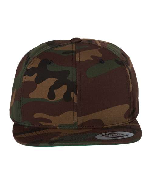 Premium Flat Bill Snapback Cap