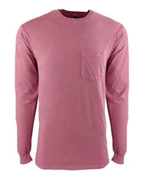Inspired Dye Long Sleeve Pocket Crew