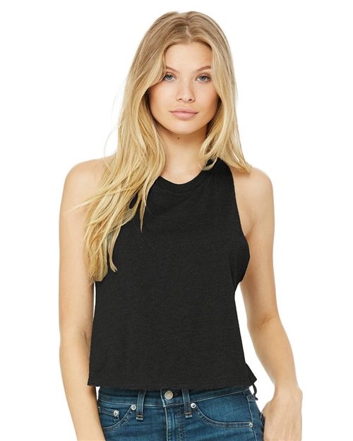 Women's Racerback Crop Tank