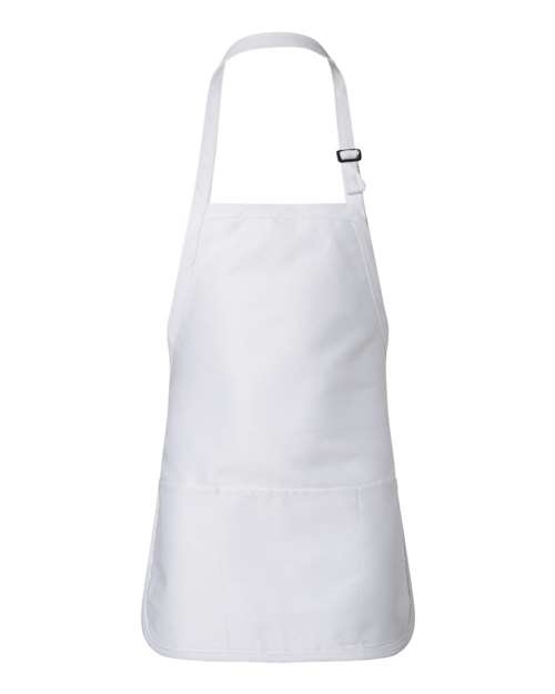 Full-Length Apron with Pouch Pocket