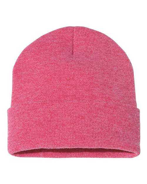 12" Solid Cuffed Beanie