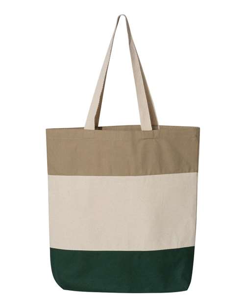 11L Tri-Color Tote