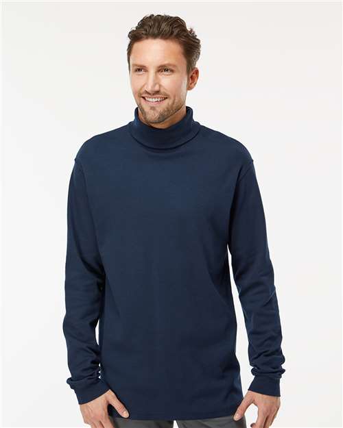 Interlock Turtleneck Long Sleeve T-Shirt