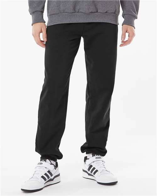 Pocketed Sweatpants with Elastic Cuffs