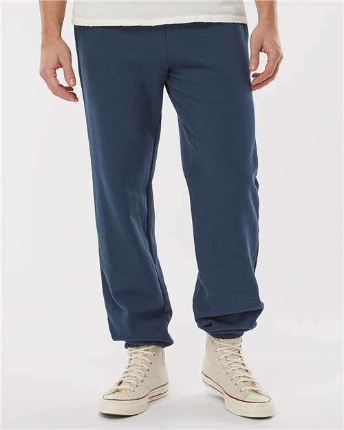 Pocketed Sweatpants with Elastic Cuffs