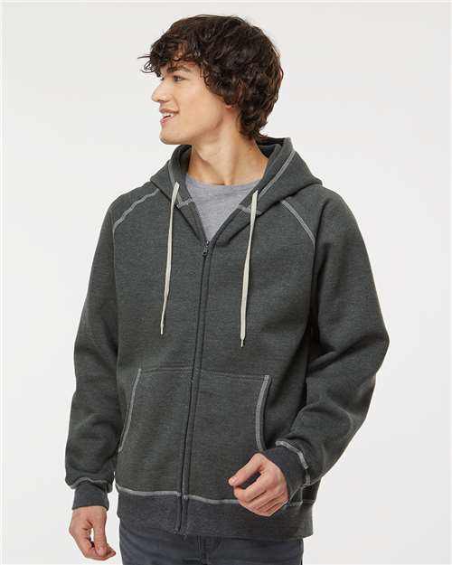 Extra Heavy Full-Zip Hooded Sweatshirt