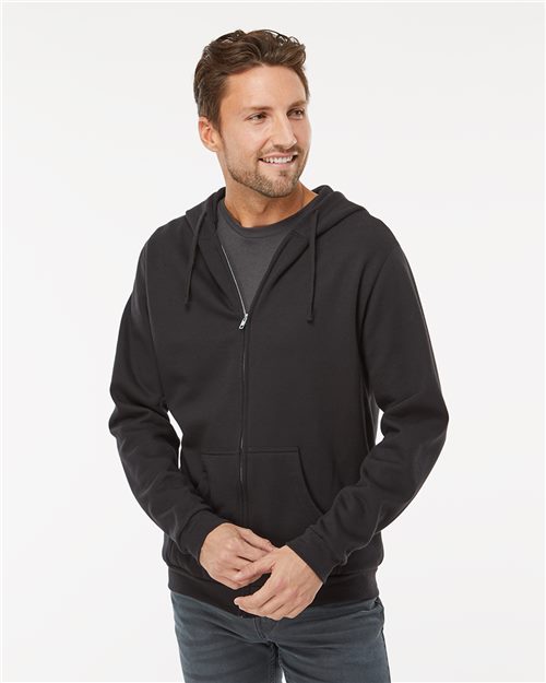 Unisex Zipper Fleece Hoodie