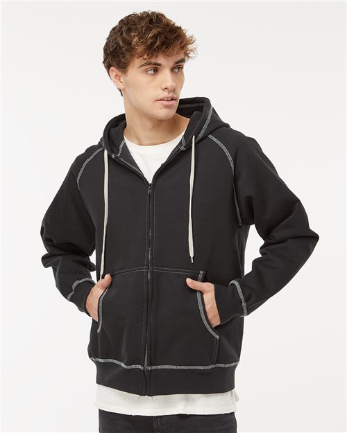 Extra Heavy Full-Zip Hooded Sweatshirt